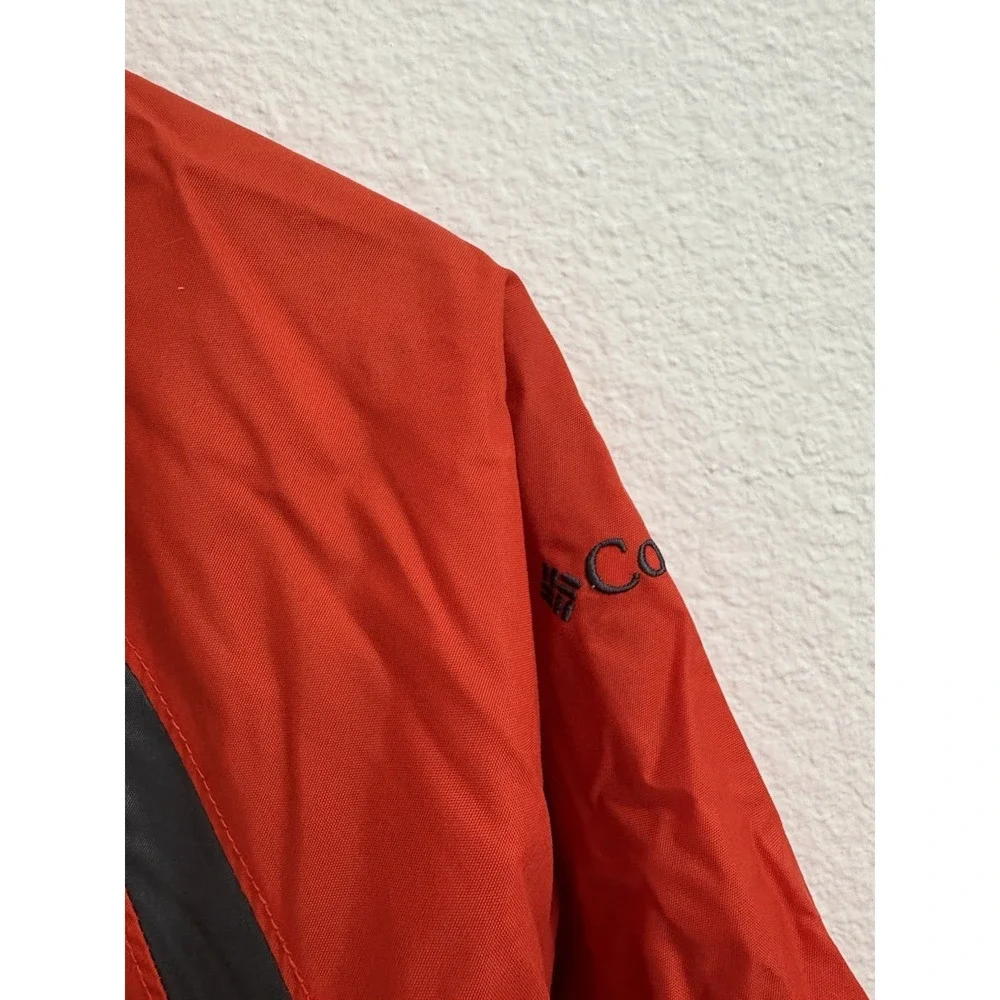 Columbia Windbreaker Orange Youth Size Small‎